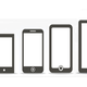 Imagen para el artículo titulado Cómo ha evolucionado el tamaño de los smartphones en los últimos años